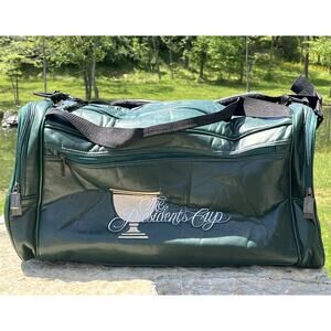 Vintage Presidents Cup Robert Trent Jones Golf Gainesville Duffle Travel Bag (C)